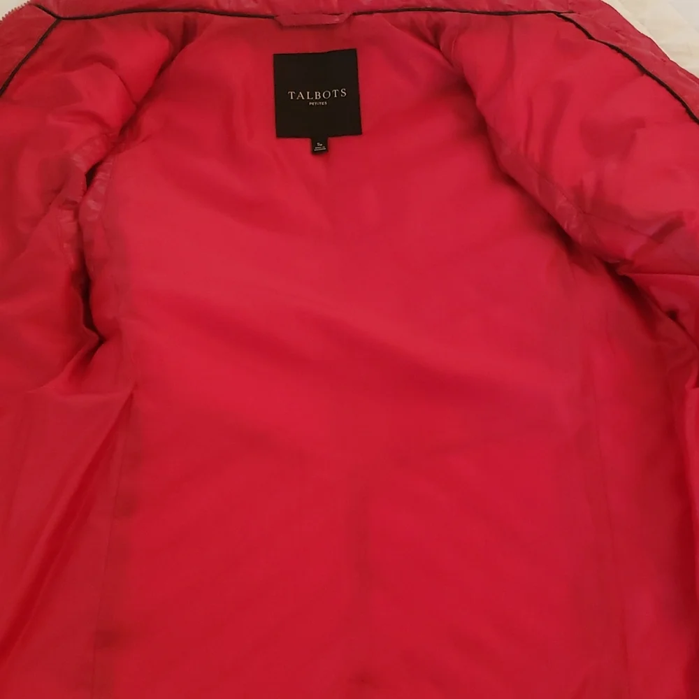 Talbots Red Vest - Picture 4 of 4